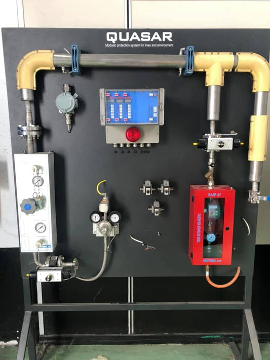 Sistema Quasar: sicurezza per il condizionamento dei gas in impianto